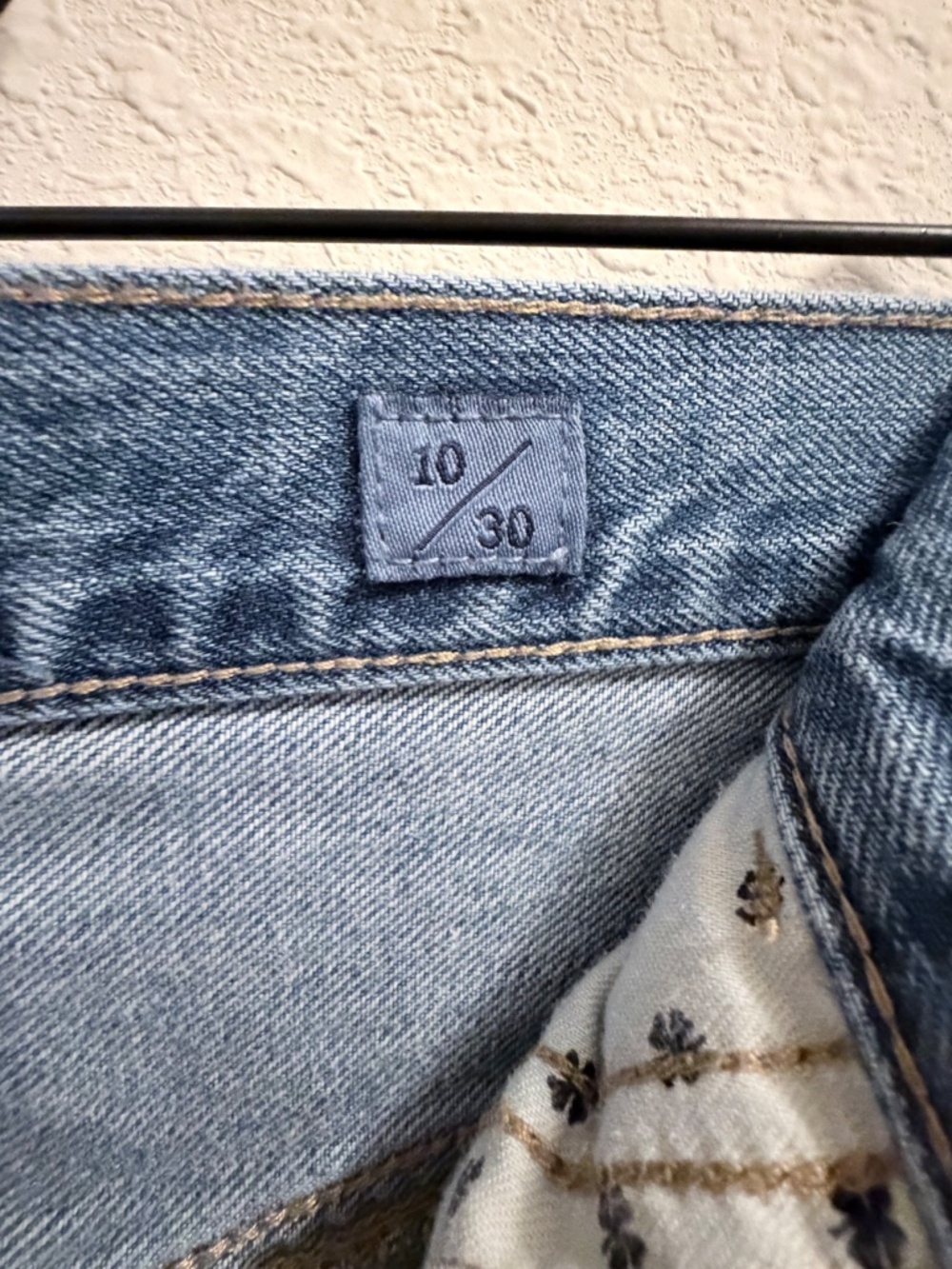 Lucky Brand Snap Up Denim Midi Skirt Size 10/30 Side Snaps Western - Picture 5 of 12